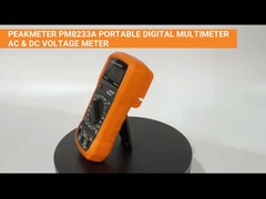 True RMS 휴대용 디지털 멀티미터 AC / DC 전압 저항 측정