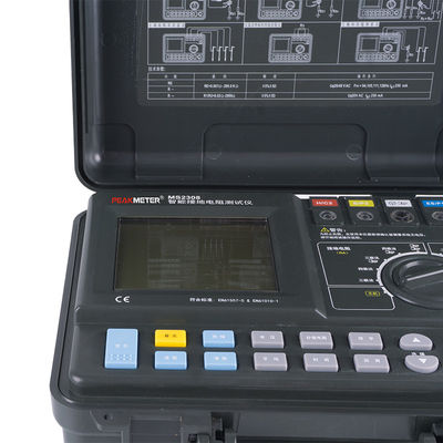 휴대용 지구 저항 검사기 대기억 용량 빠른 데이터 현장 엔지니어와 전기 기술자