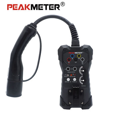 PM701 시리즈 EVSE 어댑터 고급 충전소 검사기 PE 사전 테스트 및 IP54 모든 충전소