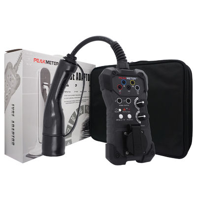 최대 63A 전류 시뮬레이션 Evse 테스트 다른 곰팡이 선택 PE CP 누출 트립 테스트